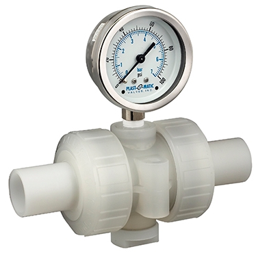 GGMU zero dead-leg design is ideal for deionized water and other high purity processes