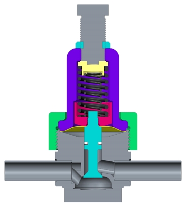 ultrapure pressure regulator